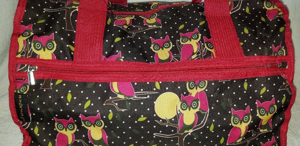 New J Garden Owl Duffle Bag (19in.)
